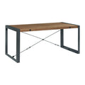 Industrial-Rectangular-Dining-Table-in-Walnut