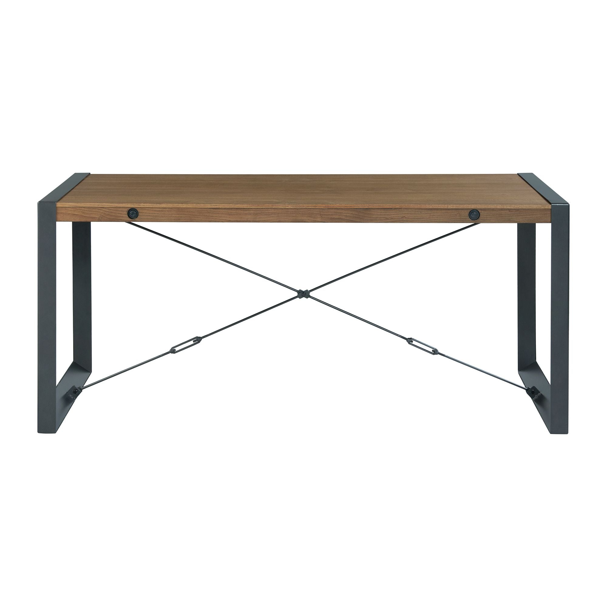 Industrial-Rectangular-Dining-Table-in-Walnut