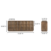 Bowen Sideboard Deep Brown