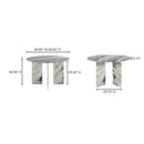 Celia Round Dining Table Green Onyx Marble