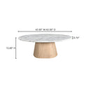 Evelyn Coffee Table Ashen Grey Matrix