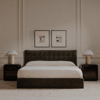 Rory Nightstand Dark Brown
