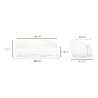 Excelsior Sofa Cream