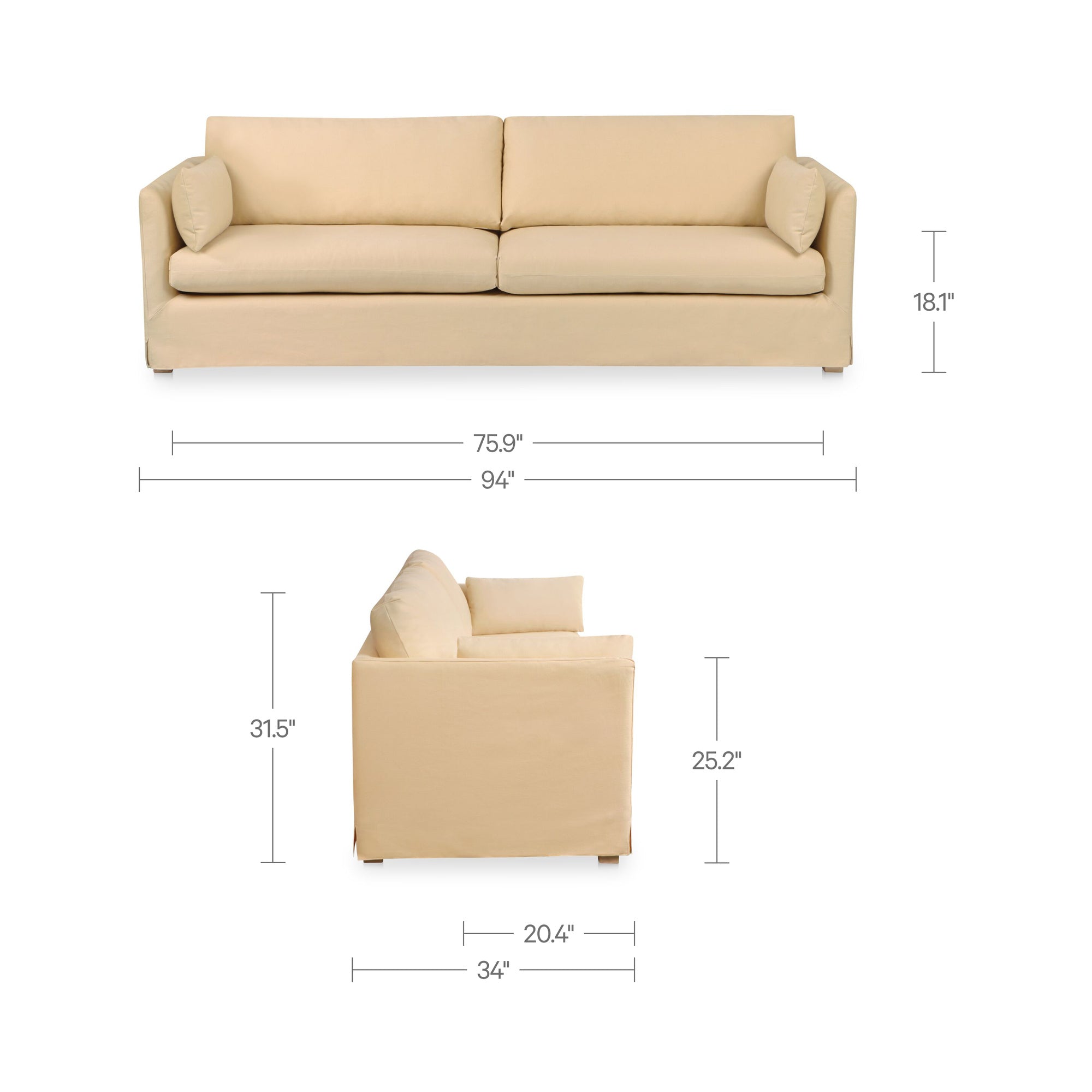 Shea Sofa Wheat