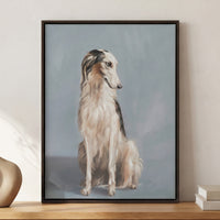 Blue Framed Painting