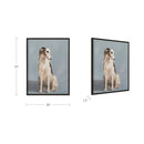 Blue Framed Painting