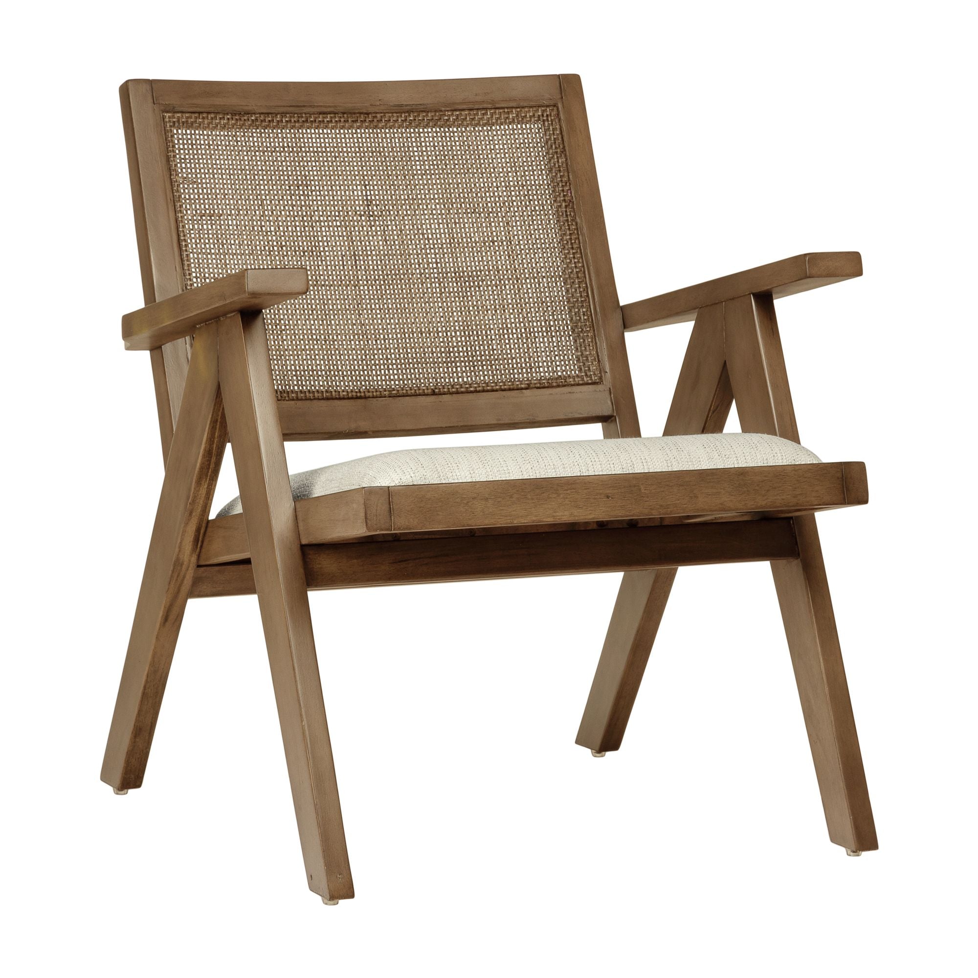 JR-Lounge-Arm-Chair-Dover-White-Fabric-in-Smoke-Brown