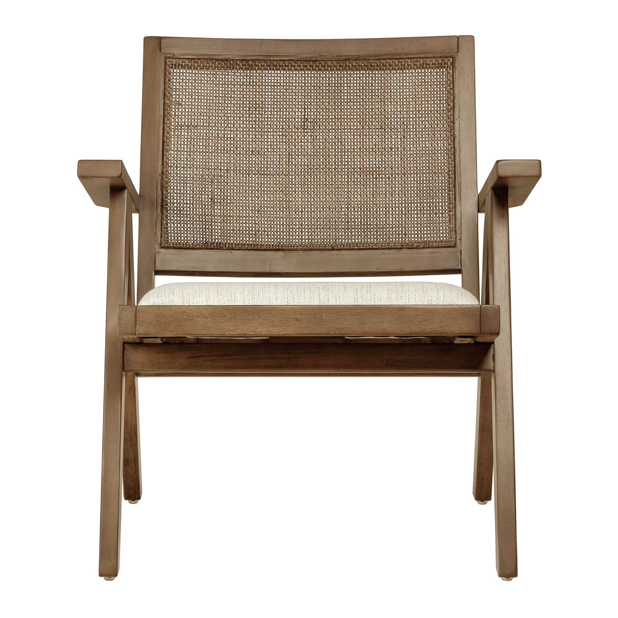JR-Lounge-Arm-Chair-Dover-White-Fabric-in-Smoke-Brown