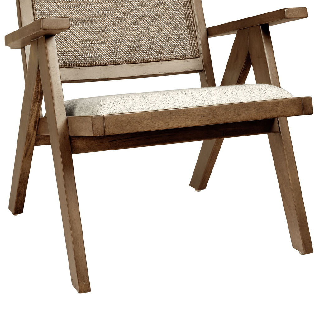 JR-Lounge-Arm-Chair-Dover-White-Fabric-in-Smoke-Brown