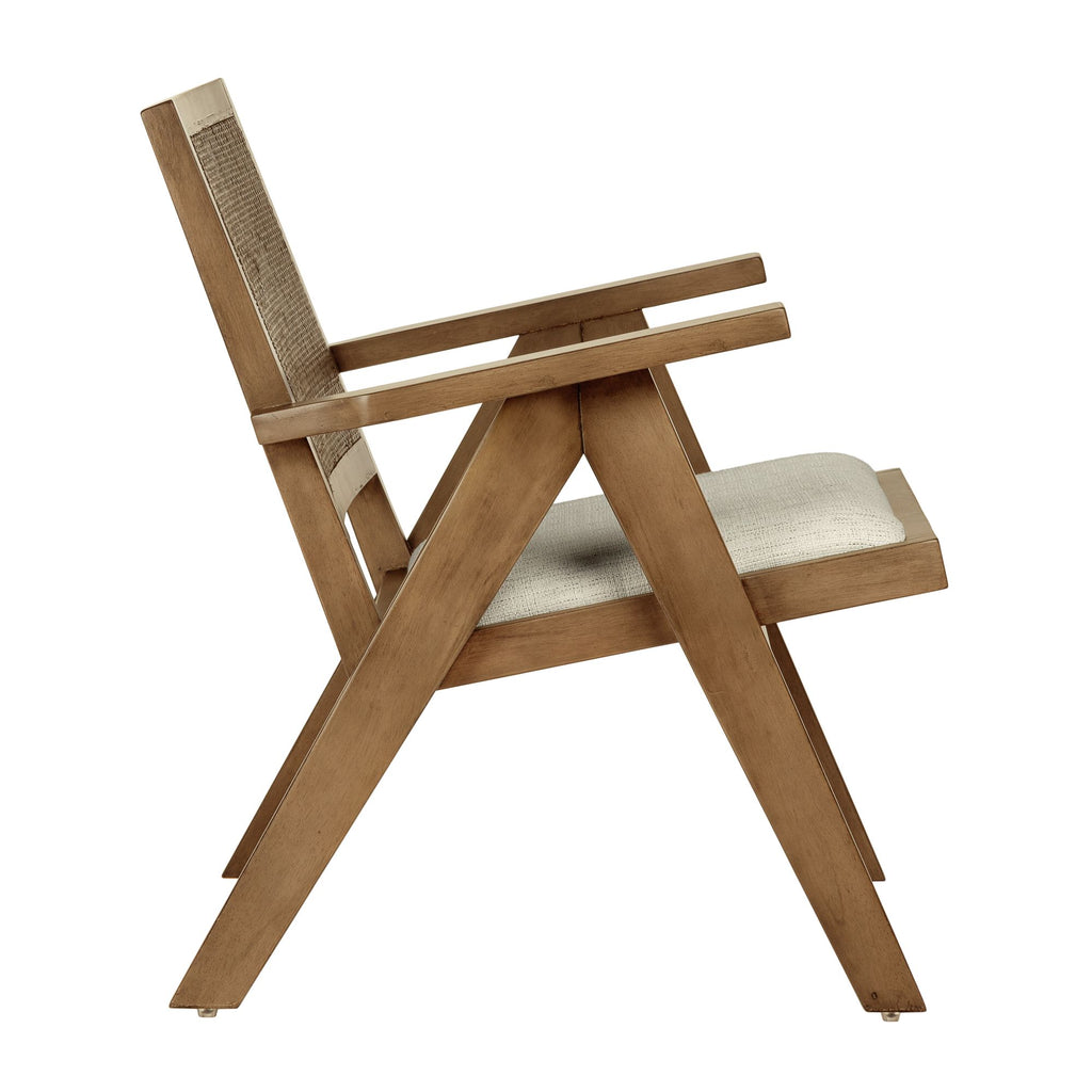 JR-Lounge-Arm-Chair-Dover-White-Fabric-in-Smoke-Brown