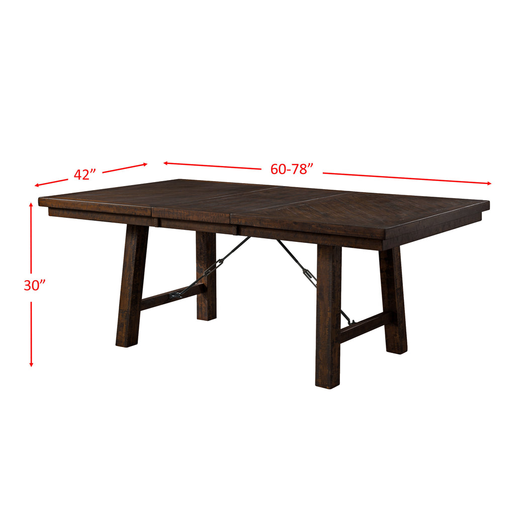 Jax-5PC-Dining-Set---Table,-4-Ladder-Side-Chairs