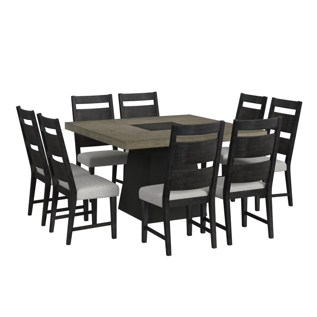 Jemma-Square-Table-w/-Grey-Top-&-Dark-Espresso-Base