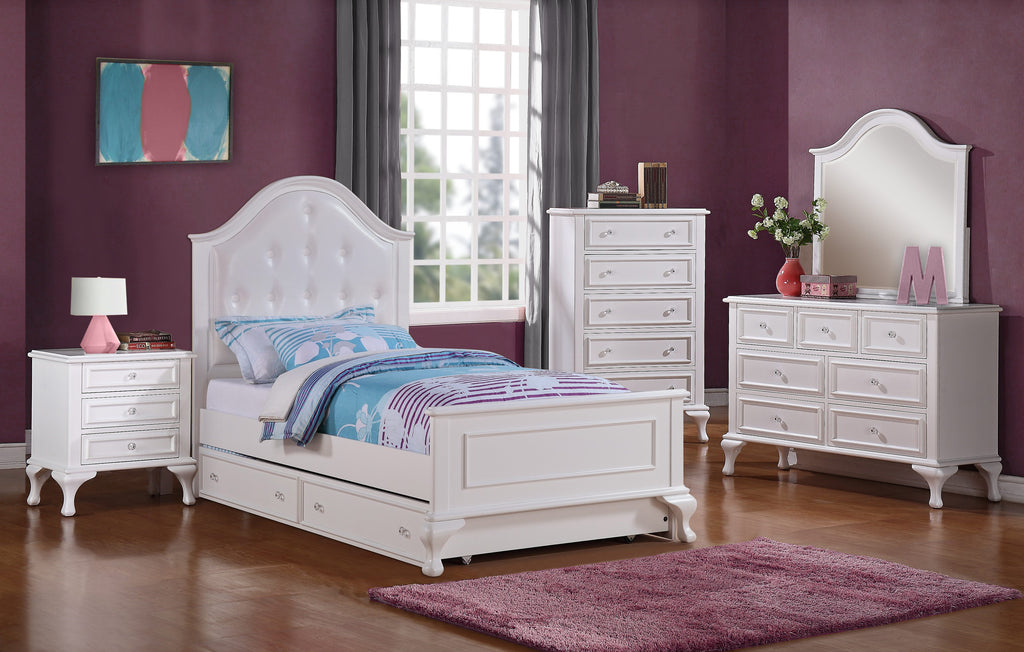 Jesse-Twin-Panel-W/Trundle-6PC-Bedroom-Set