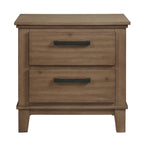 Jolene-2-Drawer-Nightstand-W/-USB-in-Grey