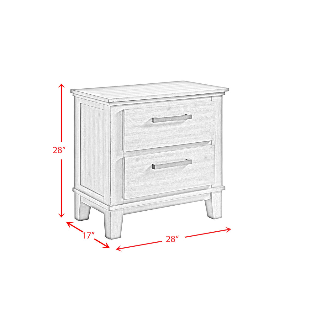 Jolene-2-Drawer-Nightstand-W/-USB-in-Grey