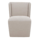 Cormac Rolling Dining Chair Warm Sand