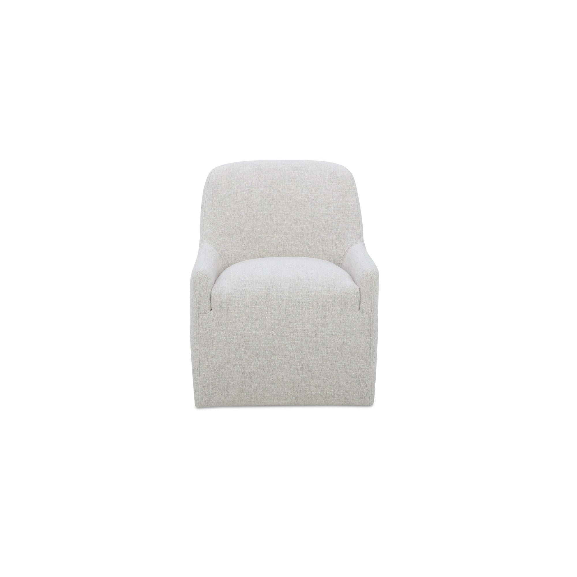 Maisie Rolling Dining Chair Flecked Oat