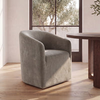 Sandy Rolling Dining Chair Taupe