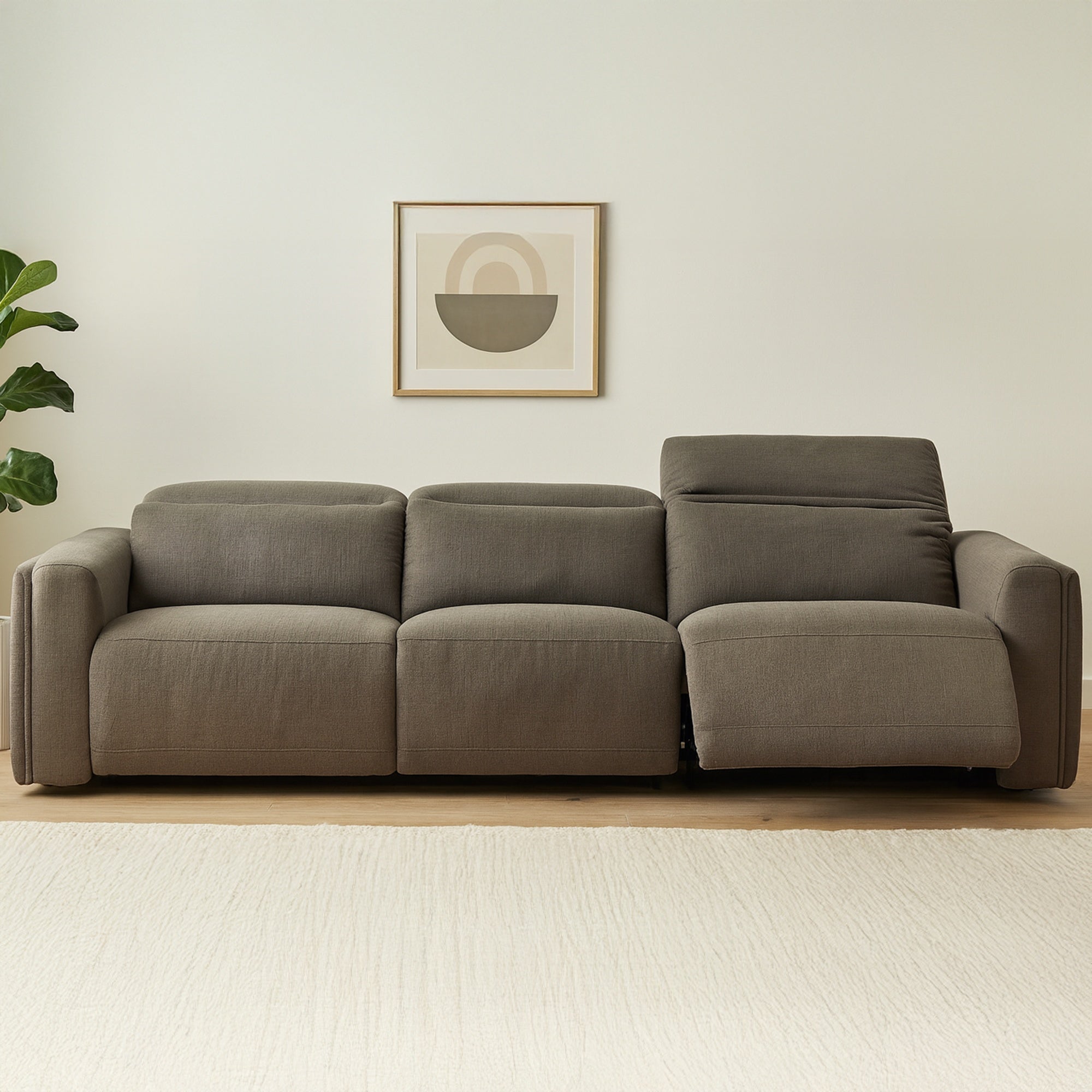 Wilder Power Recliner Sofa Soft Taupe