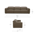 Wilder Power Recliner Sofa Soft Taupe