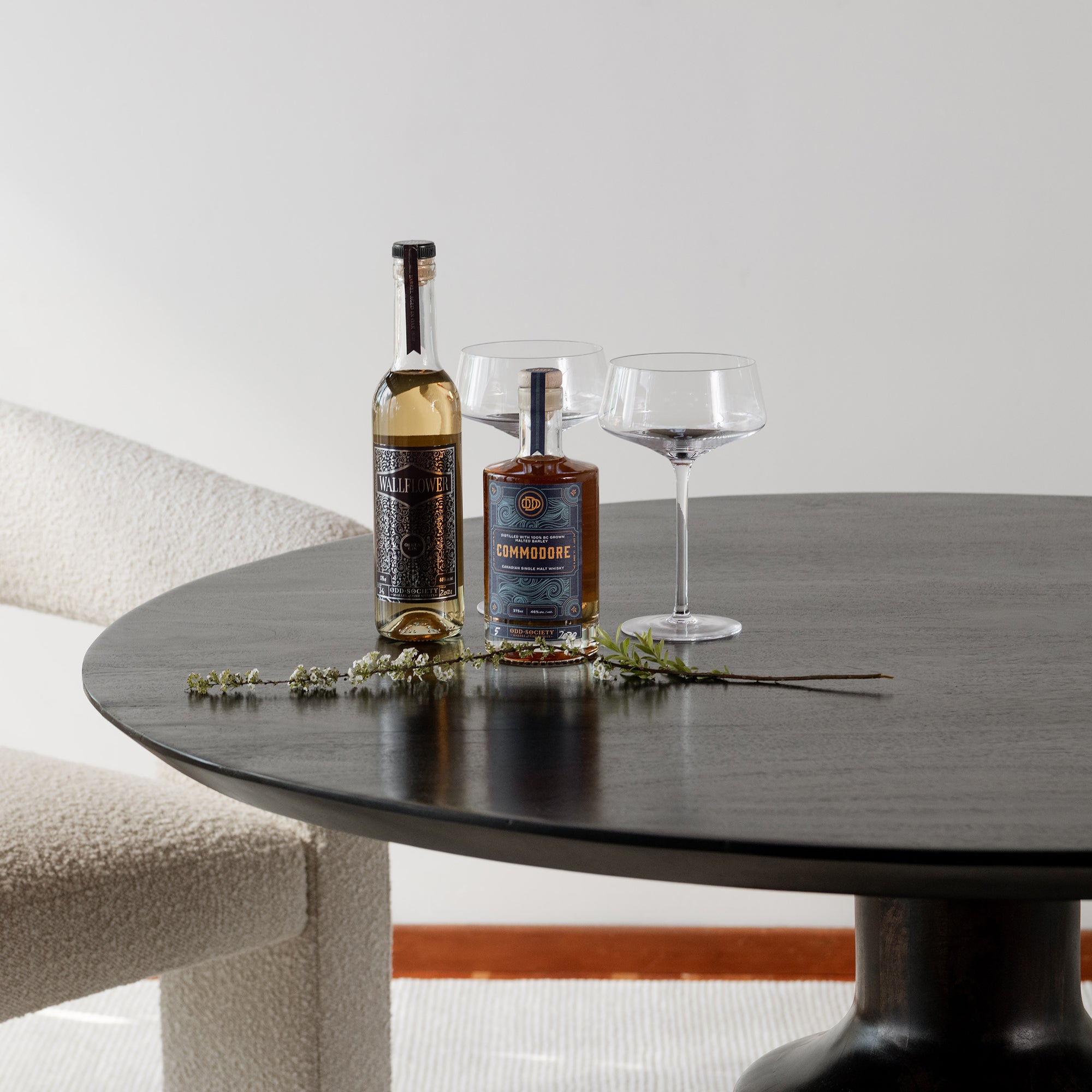 Myron Dining Table Dark Brown