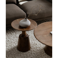 Nels Coffee Table Dark Brown