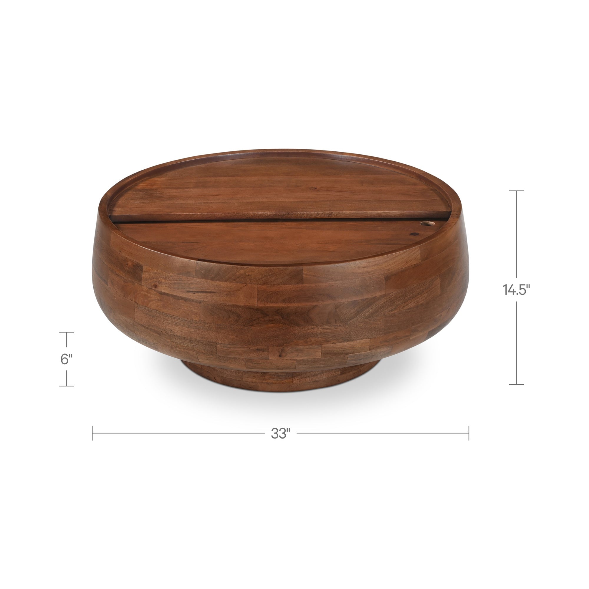 Wade Storage Coffee Table Natural