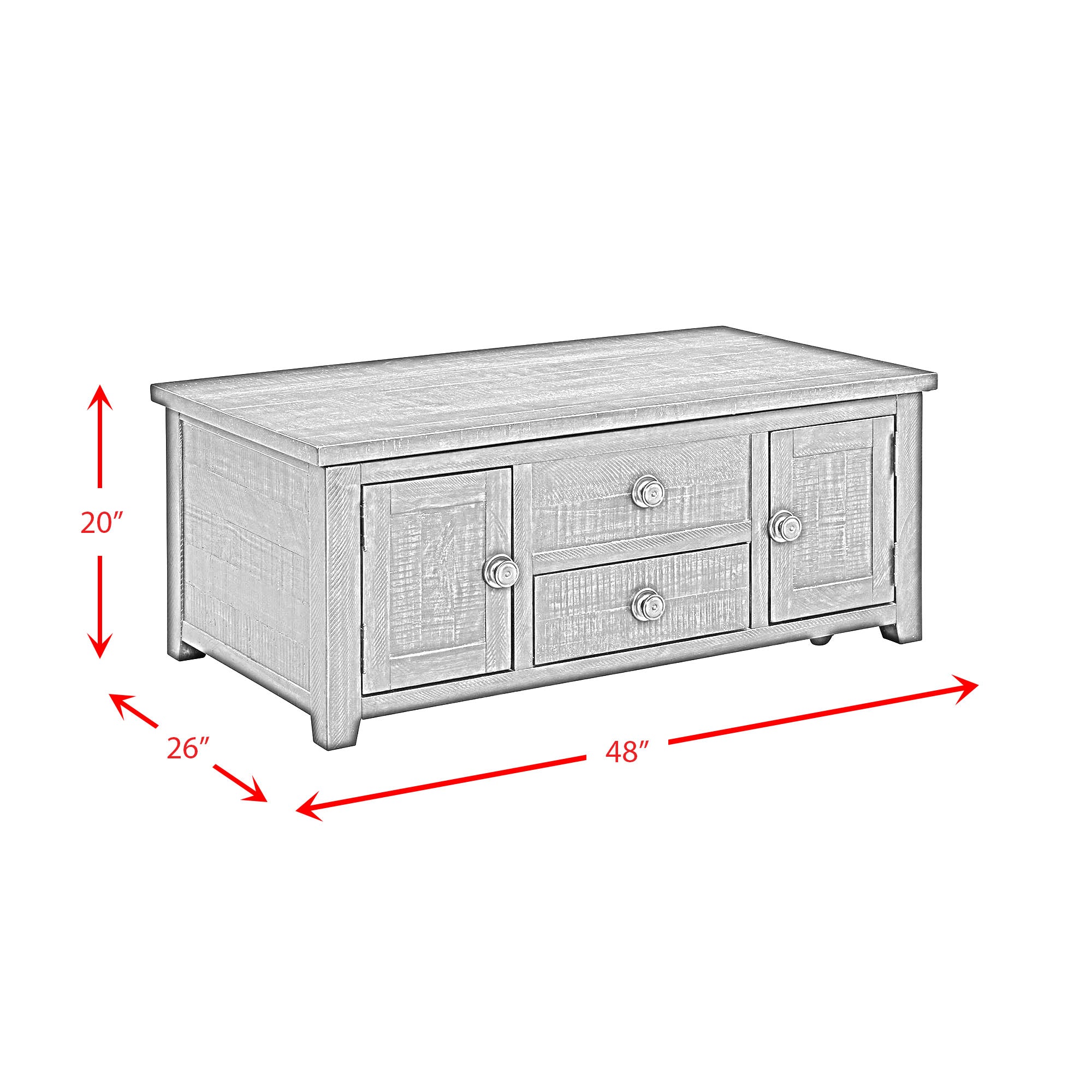 Kendyl-Occasional-Coffee-Table-w/Lift-Top/Casters
