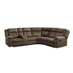Keystone-Sectional-RHF-Loveseat-in-Brown