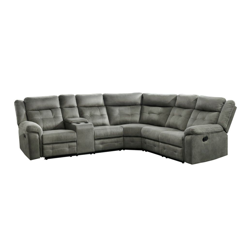 Keystone-Sectional-RHF-Loveseat-in-Grey