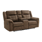 Keystone-Motion-Loveseat-with-Console-in-Brown
