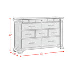 Kings-Court-10-Drawer-Dresser-in-Grey