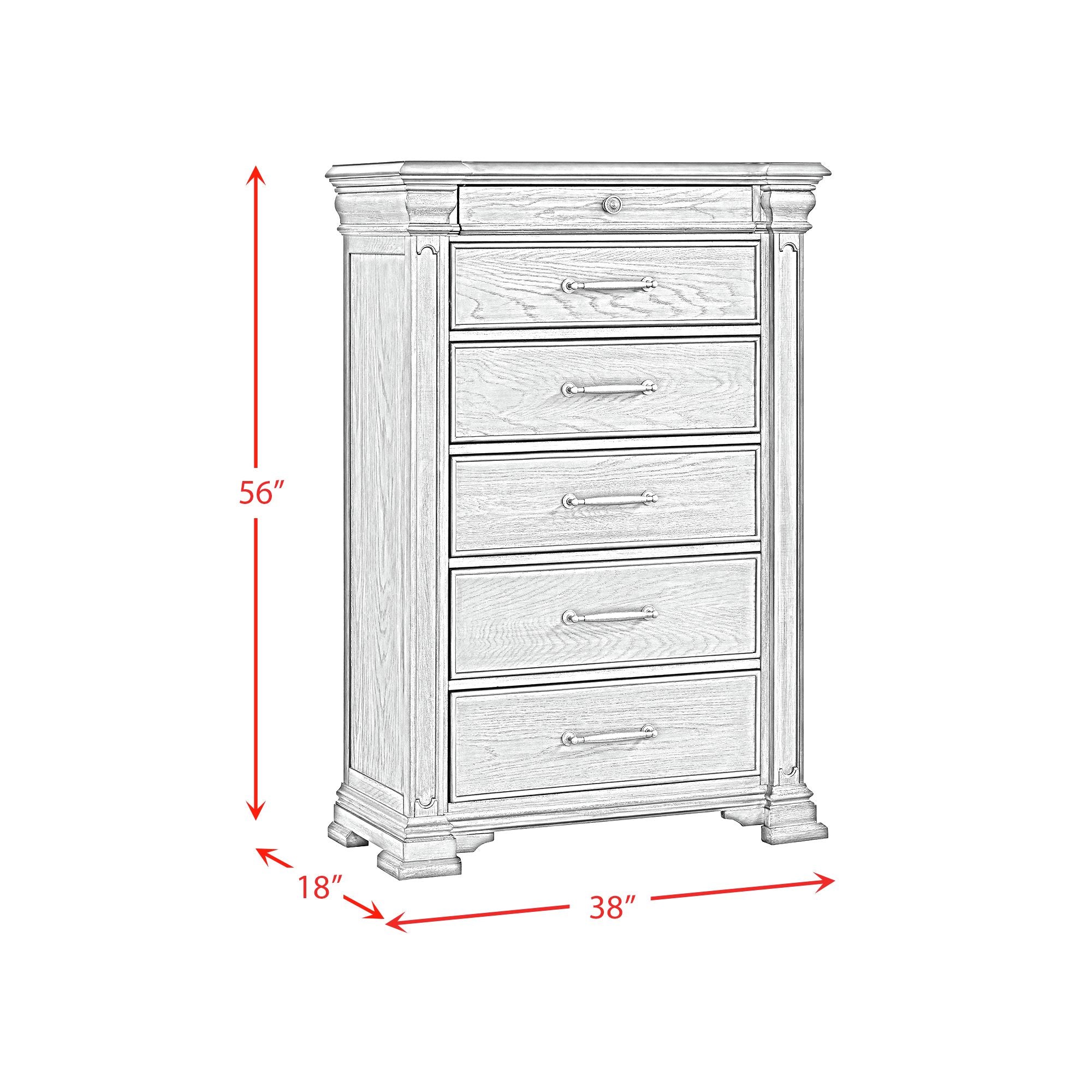 Kings-Court-6-Drawer-Chest-in-Grey
