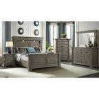 Kings-Court-3-Drawer-Nightstand--(Sliding-Top)-in-Grey