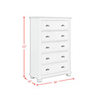 Kona-5-Drawer-Chest-in-White