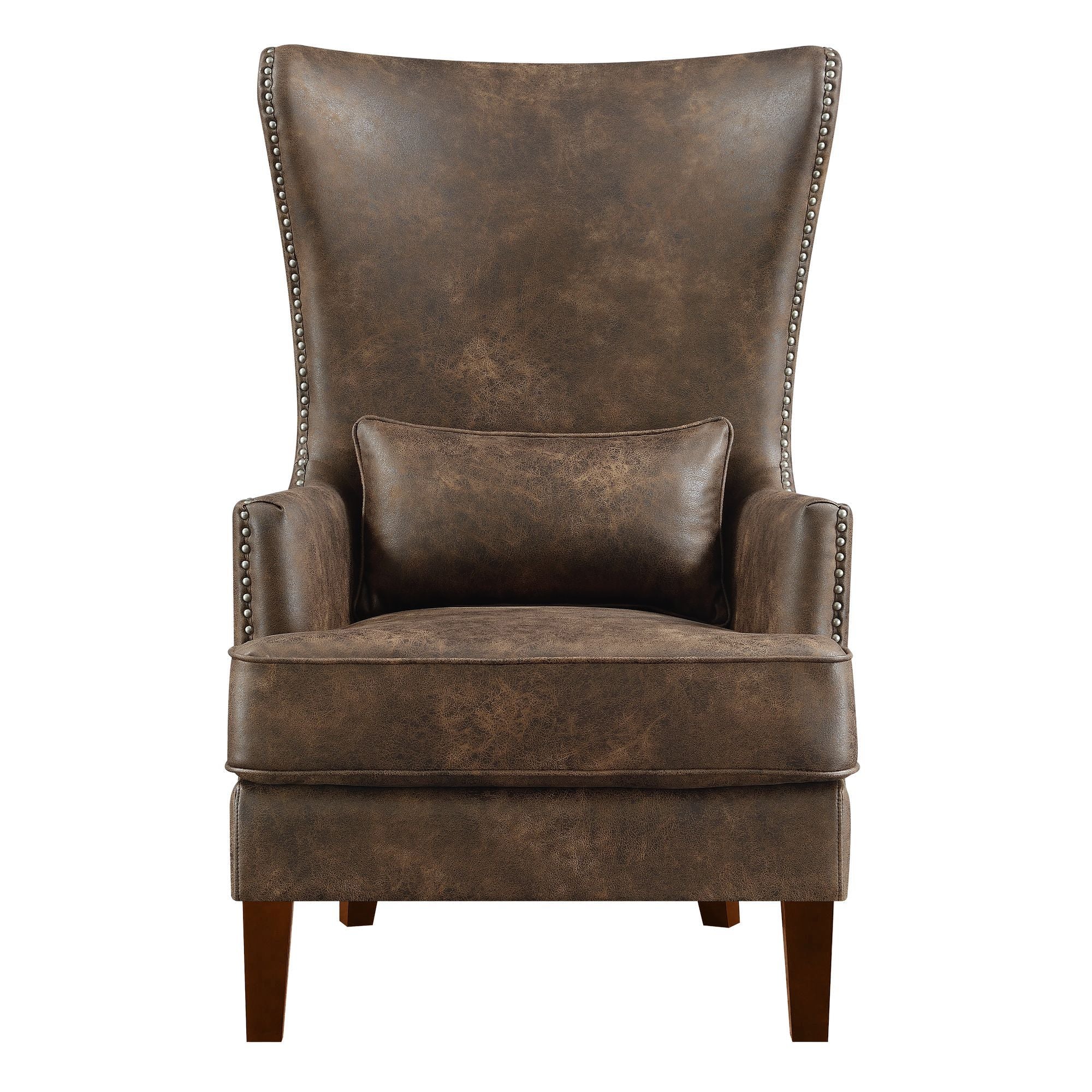 Kori-(724)-Chair-w/Chrome-Nails-In-Sierra-Toffee