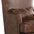 Kori-(724)-Chair-w/Chrome-Nails-In-Sierra-Toffee
