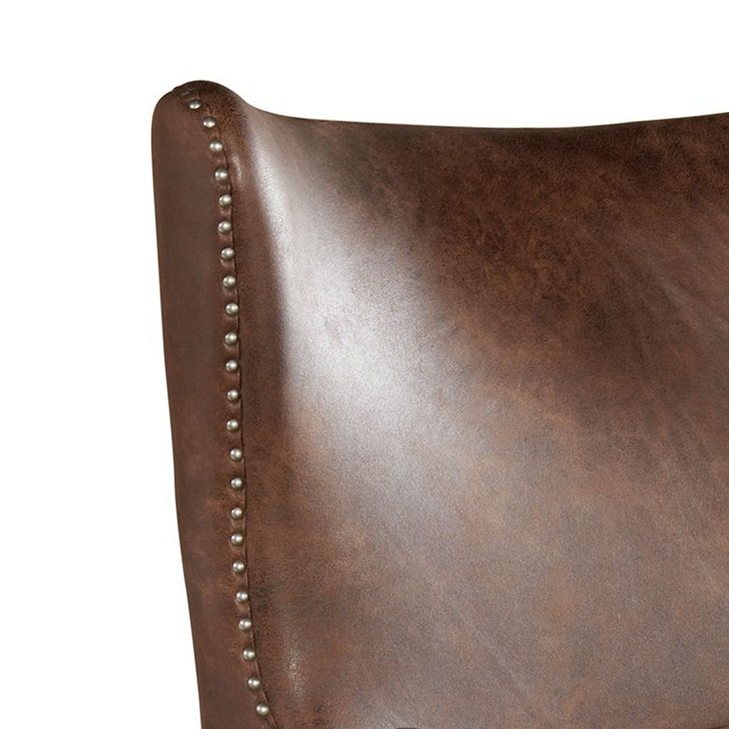 Kori-(724)-Chair-w/Chrome-Nails-In-Sierra-Toffee