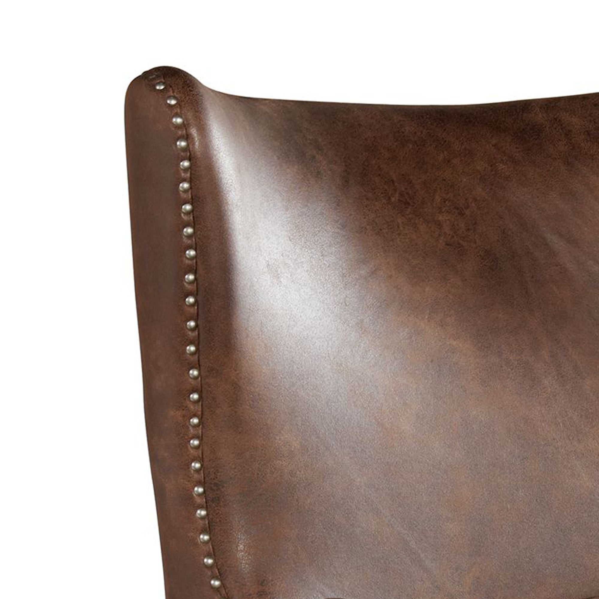 Kori-(724)-Chair-w/Chrome-Nails-In-Sierra-Toffee