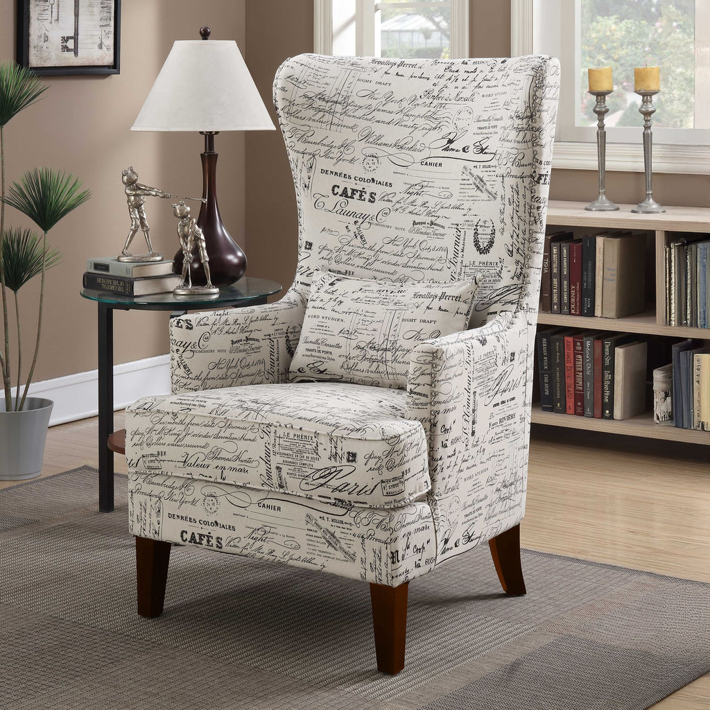 Kori-724-Chair-W/Chrome-Nails-in-French-Script
