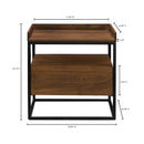 Vancouver Side Table Light Brown
