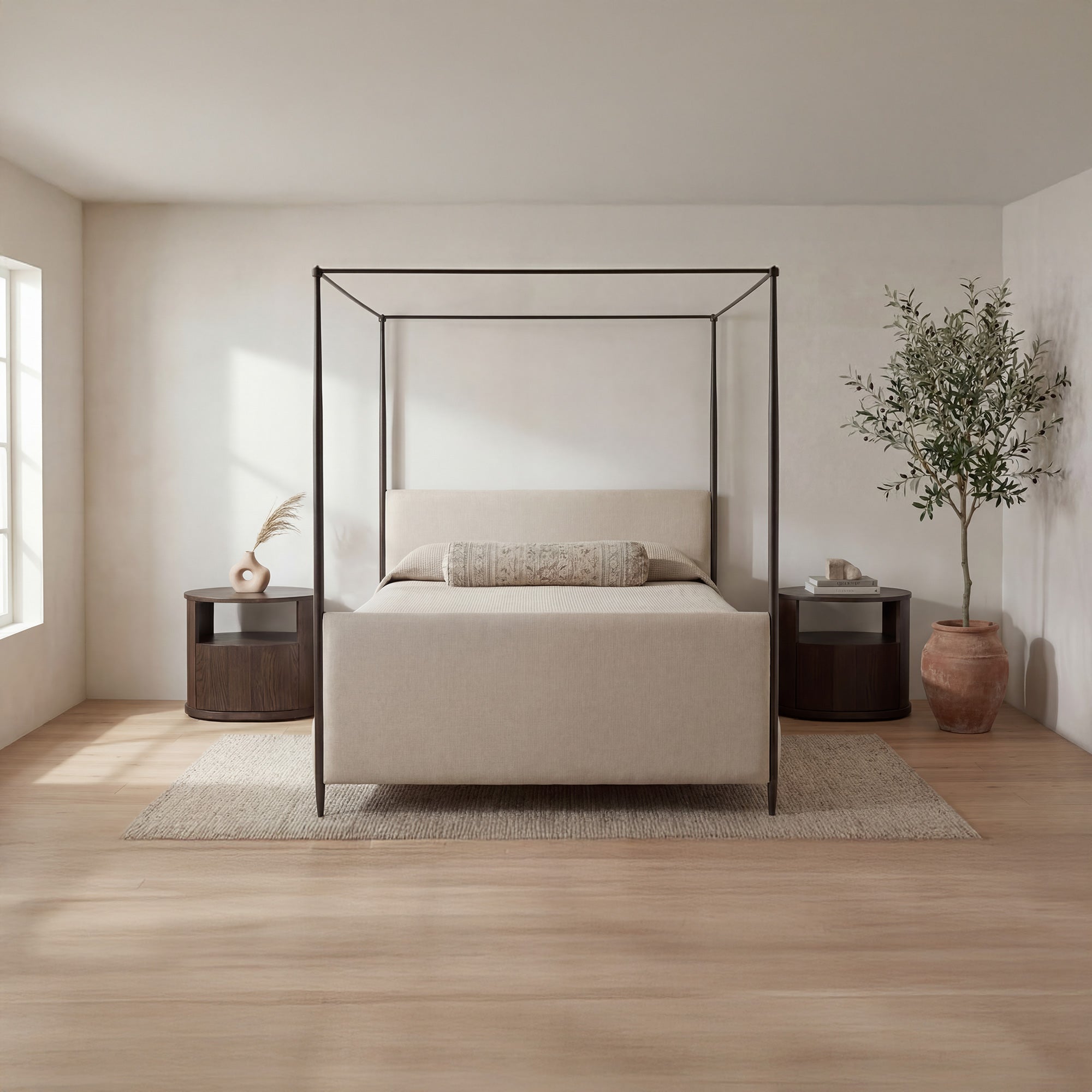Viola King Bed Beige