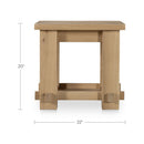 Morey Side Table Natural