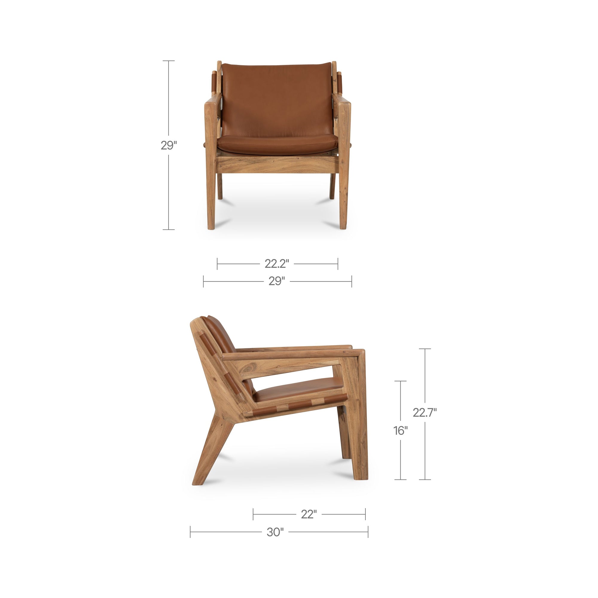Baker Accent Chair Brown