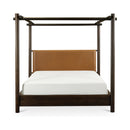 Devin Bed Queen Brown