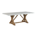 Lakeview 5-piece Rectangular Dining Set in White Table & Four Chairs