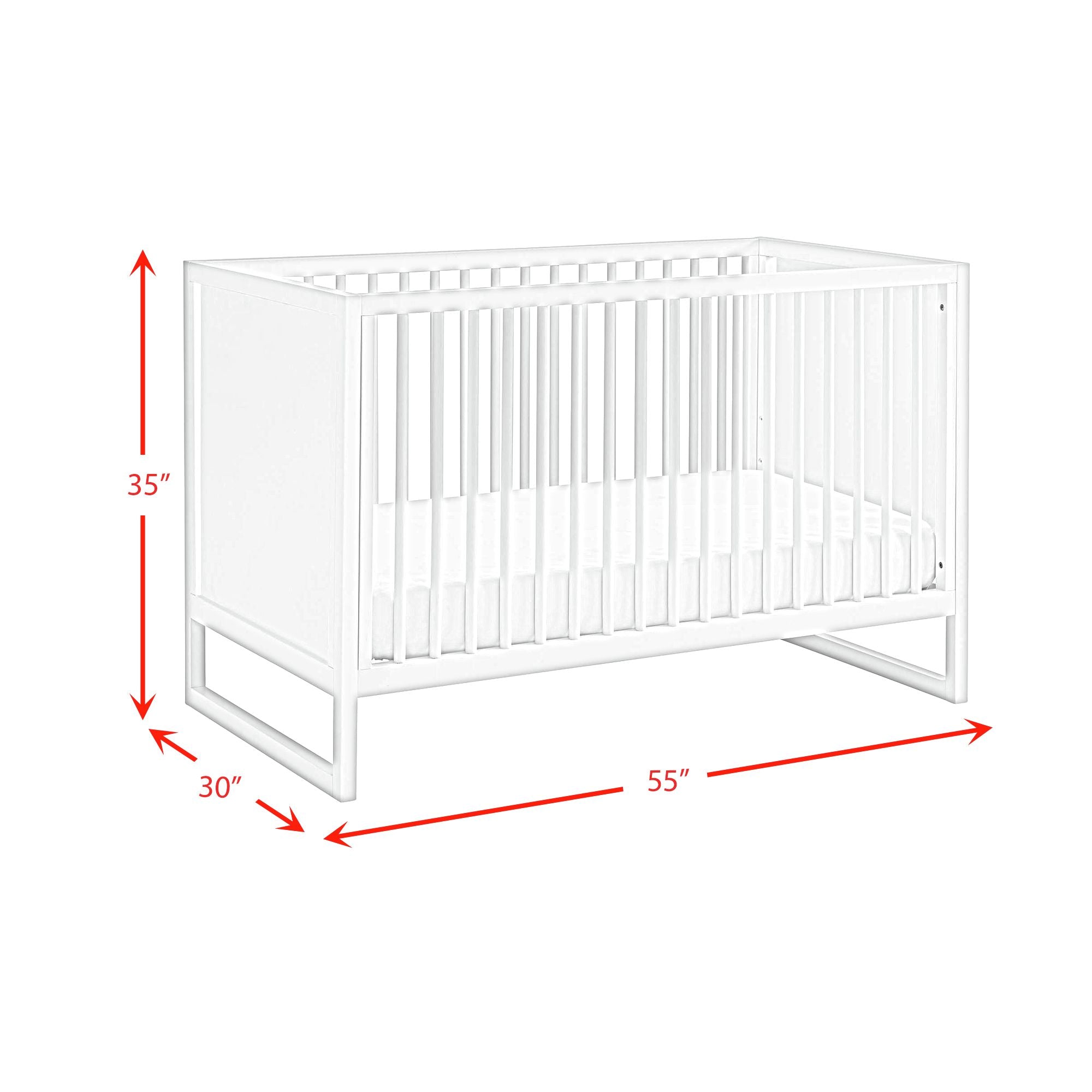 Lauren-Crib-and-Dresser-with-Topper-in-White