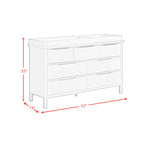Lauren-Crib-and-Dresser-with-Topper-in-White
