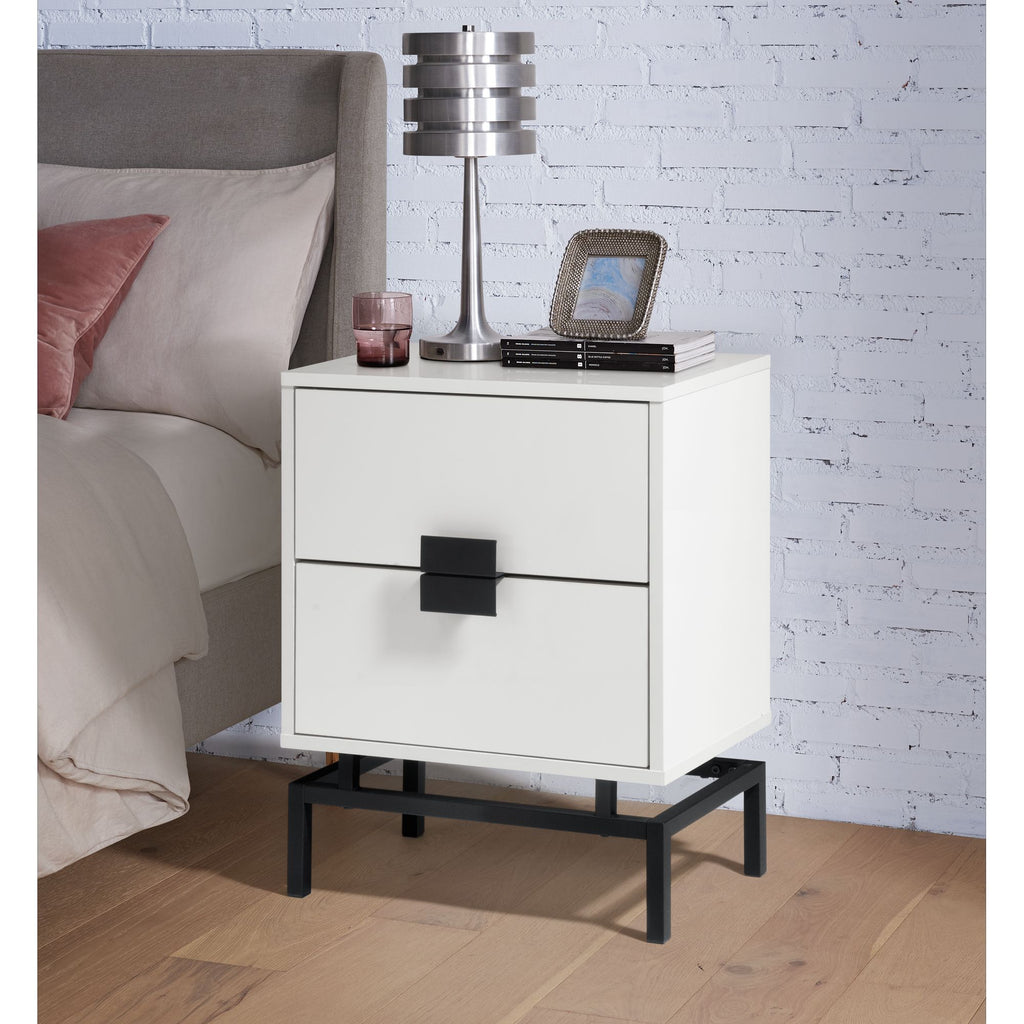 Lola-Accent-Nightstand-with-White-Top-in-Black