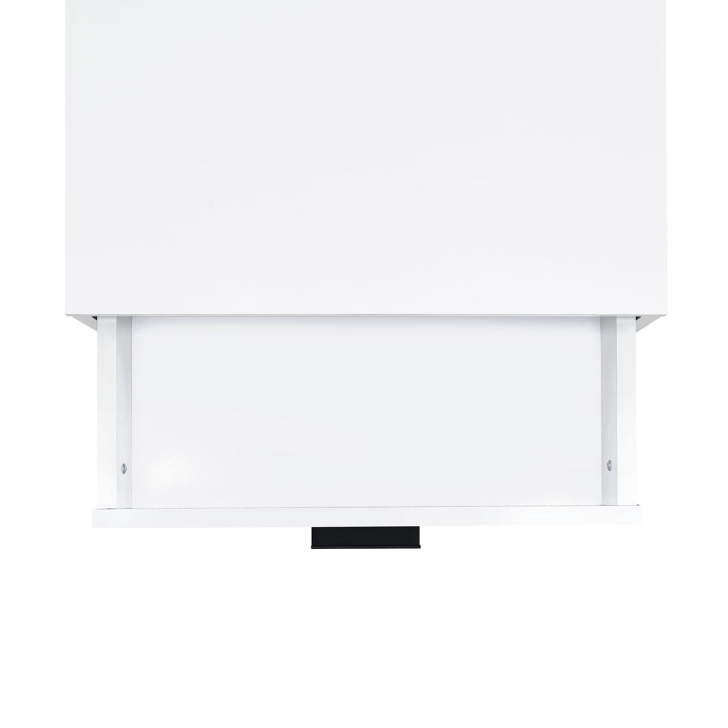Lola-Accent-Nightstand-with-White-Top-in-Black
